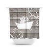 Rustic Farmhouse Shower Curtain, Farmhouse Bathroom Decor, Perfect Bathtub Curtain for Rustic Bathrooms