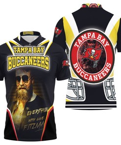 Ryan Fitzpatrick Tampa Bay Buccaneers Canvas 3D All Over Print Polo Shirt with Breathable Fabric
