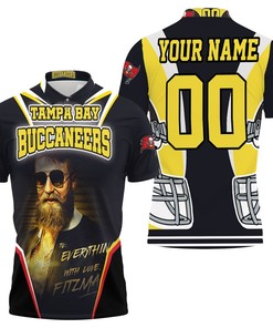 Ryan Fitzpatrick Tampa Bay Buccaneers Personalized 3D All Over Print Polo Shirt with Athleisure Design