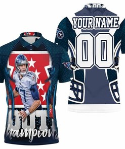 Ryan Tannehill Tennessee Titans Afc South Division Champions Super Bowl 2021 Personalized All Polo Shirt