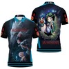 San And Moro-no-kimi Teamwork Princess Mononoke 3D All Over Print Polo Shirt with Personalized Polo T-shirt