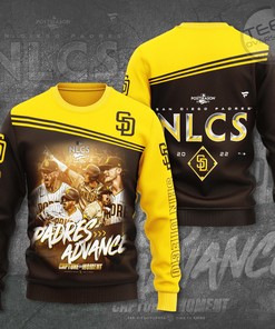 San Diego Padres 3D Hoodie, Sweatshirt and T-Shirt - All Over Print Design