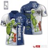 San Diego Padres Grinch Steals Christmas with 3D Printed Polo Shirt