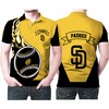 San Diego Padres Mlb Baseball Team Logo Lovers 3D All Over Print Polo Shirt with Personalized 3D Polo Collar