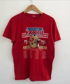 San Francisco 49Ers Vintage Style Sweatshirt T-shirt, NFL Football Teams Gifts For Fans