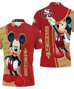 San Francisco 49ers Fan 3D All Over Print Polo Shirt with Athleisure Design and 3D Printed Polo Shirts