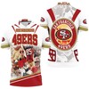 San Francisco 49ers Fans Unite with This Athleisure All Over Print Polo Shirt