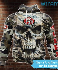 San Francisco 49ers Hoodie 3D All-Over Print Camo Personalized Gift