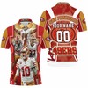 San Francisco 49ers: NFC Division Champions! Order your Personalized 3D All Over Print Polo Shirt now.