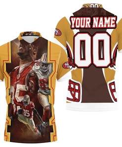 San Francisco 49ers Players Personalized 3D All Over Print Polo Shirt with Breathable Fabric