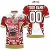 San Francisco 49ers Thank You Fans Personalized 3D All Over Print Polo Shirt with Breathable Fabric
