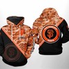 San Francisco Giants All Over Print Camo Team 3D Hoodie