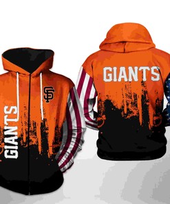 San Francisco Giants All Over Print MLB Team US 3D Hoodie