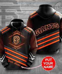San Francisco Giants Hoodie with Unique All Over Print 3D Design