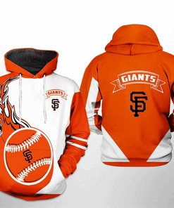 San Francisco Giants MLB Classic All Over Print 3D Hoodie