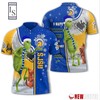 San Jose State Spartans Grinch Steals Christmas with Breathable Fabric 3D Polo Shirt