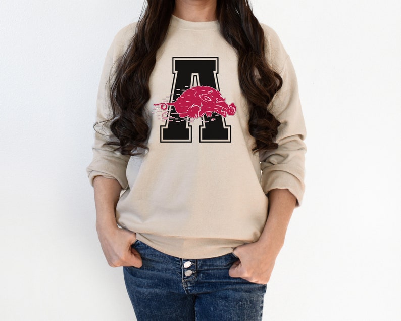 Score A Touchdown With Throwback Arkansas Razorback Apparel Sweatshirts, Crewnecks, Hoodies, And Shirts - Image 2