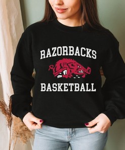 Score Big With Arkansas Razorbacks Basketball Apparel Sweatshirt, Crewneck, Hoodie, And More