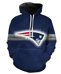 Score Big with New England Patriots Football 3D Hoodie