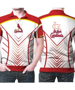 Score Big with Our 3D All-Over Print Polo Shirt Designed for True Fans of The St. Louis Cardinals