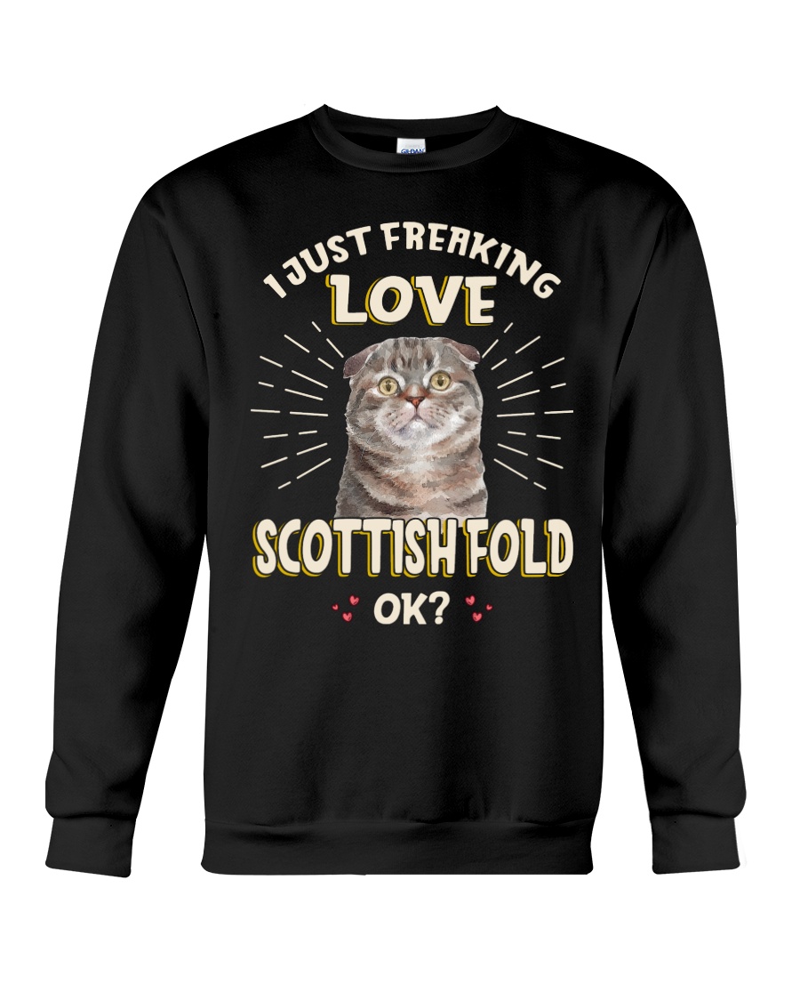 Scottish Fold Adoration Cute T-Shirt, Warm Hoodie And Comfy Crewneck - Image 4
