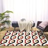 Seamless Abstract Geometric Area Rug with Modern Look for Sophisticated Home Decor