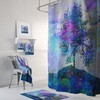 Seaside Sunset Shower Curtain, Coastal Bathroom Decor with Best Shower Curtains for At-Home Bathroom