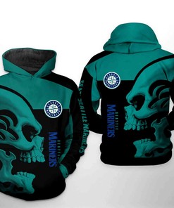 Seattle Mariners MLB All Over Print Hoodie