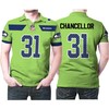Seattle Seahawks Kam Chancellor #31 NFL American Football Legend Polo Shirt with Polo Collar