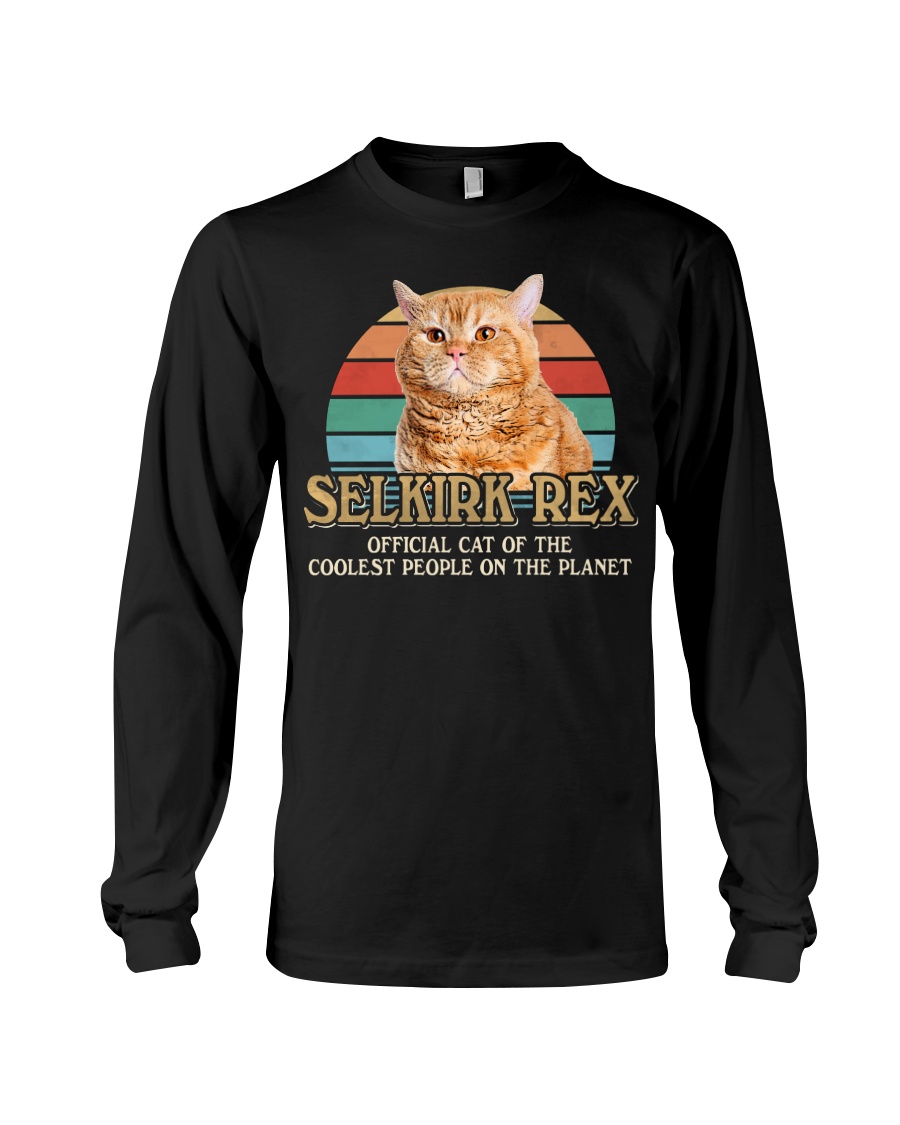 Selkirk Rex Official Cat Of Cool People Get Your T-Shirt, Hoodie, And Sweatshirt - Image 3