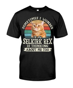 Selkirk Rex Thinking Of You Stylish T-Shirt, Cozy Hoodie And Chic Sweatshirt