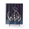 Set sail with a Kraken, Octopus, Tentacles, Pirate Ship, Boat Shower Curtain