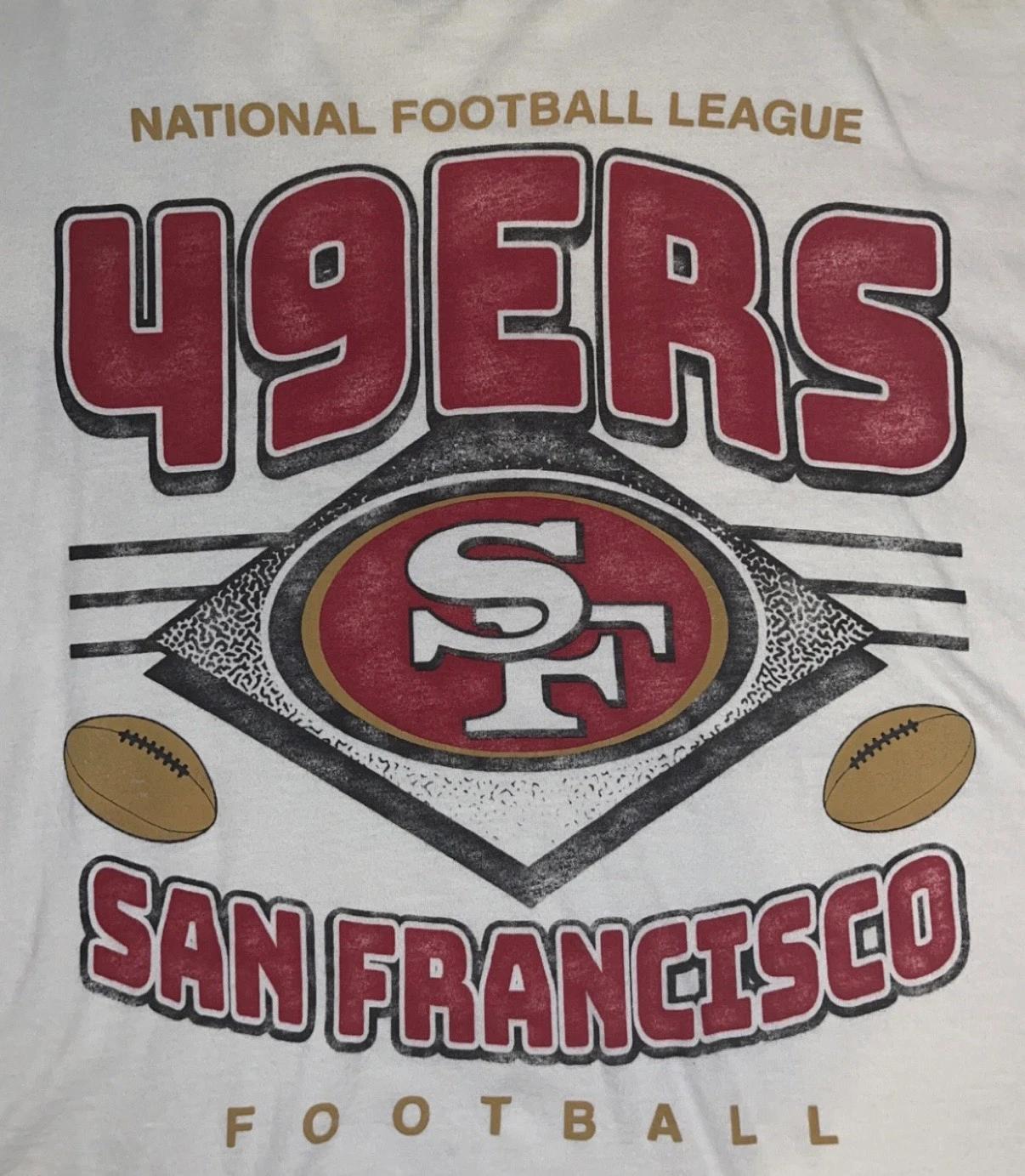 Sf 49Ers Graphic Sweatshirt T-shirt, NFL Football Teams Gifts For Fans