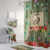 Shabby Farmhouse Shower Curtain, Stylish Bathtub Curtain with Farmhouse Design Elements