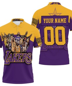 Shaquille O'Neal's NBA Western Conference win on a Personalized 3D All Over Print Polo Shirt
