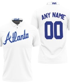 Share your love for the Atlanta Braves with the Big Tall Cooperstown Collection Mesh Wordmark Polo Shirt