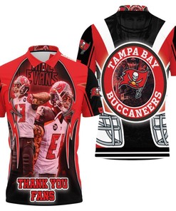 Show Gratitude to Mike Evans for the Victory with Tampa Bay Buccaneers Super Bowl Champions 3d Polo Shirt