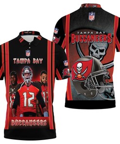 Show Off Your Team's Achievements Tampa Bay Buccaneers 2021 Super Bowl NFC South Division Champions 3D Polo Shirt