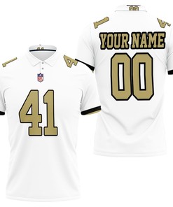 Show Support for Kamara 41 New Orleans Saints Nfl in Personalized 3D All Over Print Polo Shirt