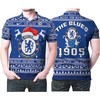 Show The Blues Chelsea Football Club Some Love with Ugly Christmas Sweater 3D Polo Shirt All Over Print 3D T-Shirt
