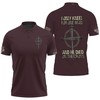 Show Your Faith with the Warrior Jesus Shirt in 3D All Over Print Polo Shirt