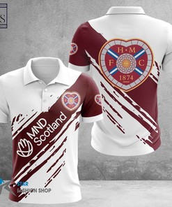 Show Your Heart with the Heart of Midlothian FC Polo Shirt