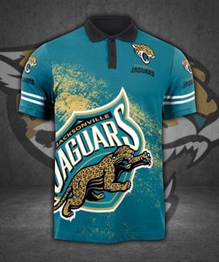 Show Your Jacksonville Jaguars Fandom with 3D Polo Jersey All Over Print Shirt