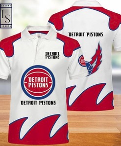 Show Your Love For Detroit Red Wings With Our NBA Basketball Polo Shirt