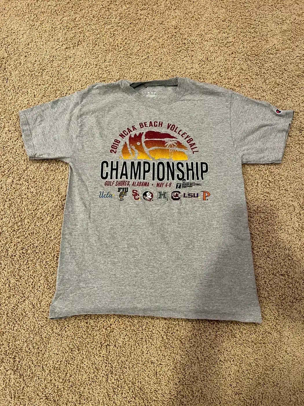 Show Your Love For Ncaa Beach Volleyball With The 2018 Championship T-Shirt, Sweatshirt Hoodie