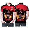 Show Your Love For San Francisco 49ers And Death God In This Nfl American Football Logo Team Polo Shirt.