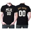 Show Your Love for Atlanta Hawks 00 Mlk Tribute Jersey with 3D Printed Polo Shirt