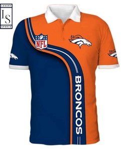 Show Your Love for Denver Broncos with This NFL Polo Shirt