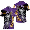Show Your Love for Los Angeles Lakers with Jack Skellington-inspired All Over Print 3D Polo Shirt