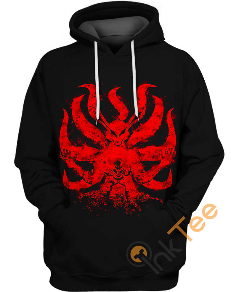 Show Your Love for Naruo with Kurama Hoodie 3D